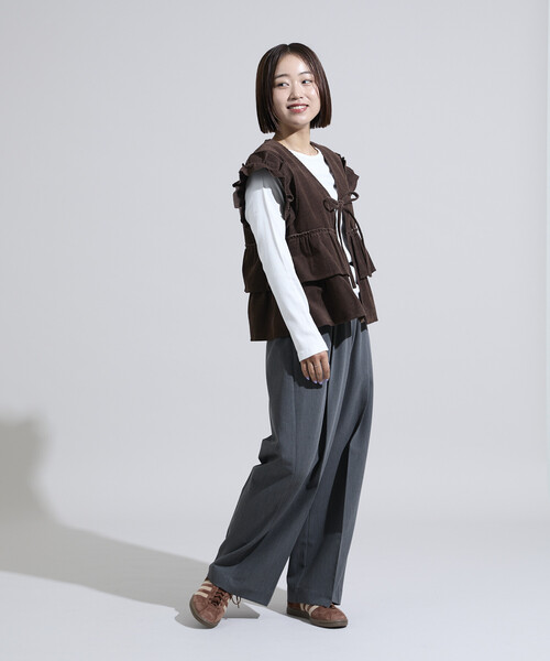 FREAK'S STORE（フリークスストア） ベスト ジレ RED KAP × FREAK'S