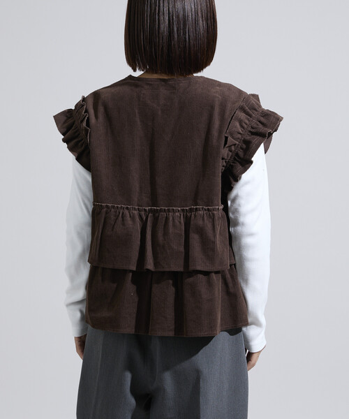 FREAK'S STORE（フリークスストア） ベスト ジレ RED KAP × FREAK'S