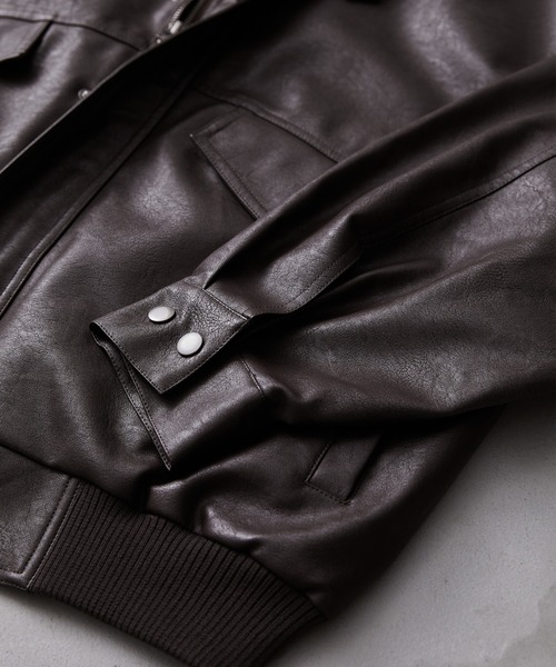 CLEL（クレイル） ブルゾン アウター 「CLEL」Vintage Design Blouson 