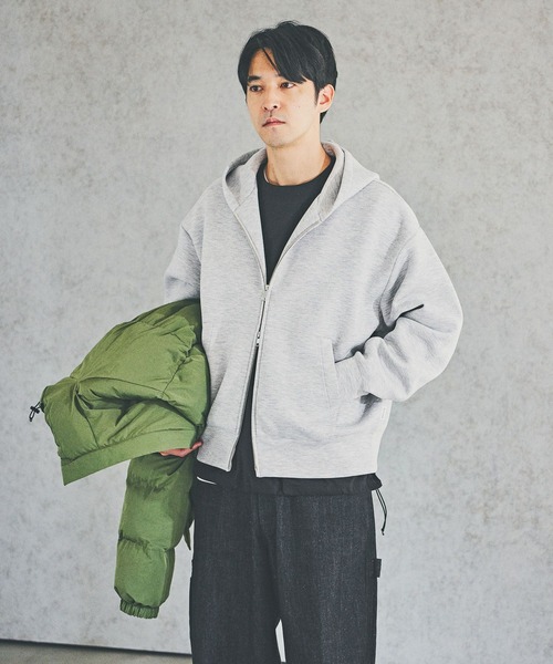 ☆超美品☆    BAYFLOW      パーカー BAYFLOW（ベイフロー） パーカー LIVELY ZIPピグメントパーカー メンズ