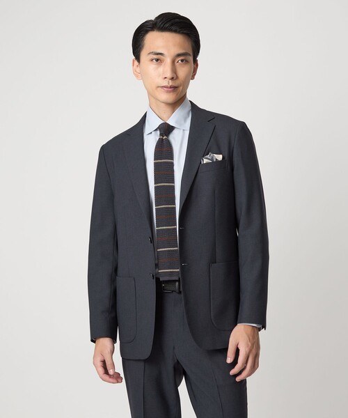 【極美品】green label relaxing ニットテーラードジャケット green label relaxing ジャケット テーラードジャケット A+