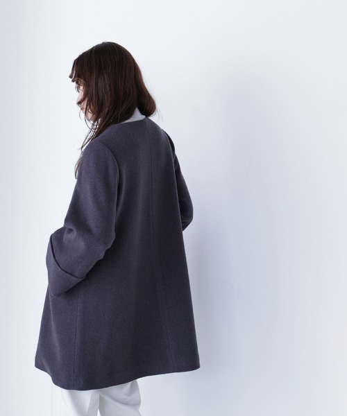 NATURAL BEAUTY BASIC ダッフルコート M 青 NATURAL BEAUTY BASIC ダッフルコート M 青