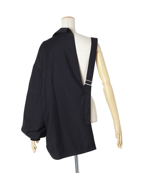 「ankoROCK」 テーラードジャケット ONE SIZE ブラック メンズ_画像6