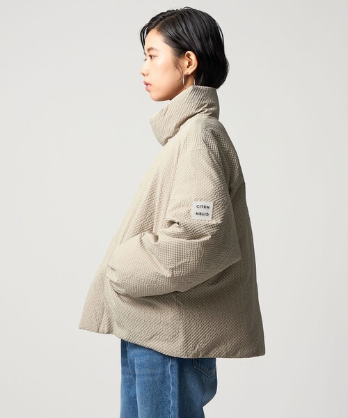 CITEN（シテン） ブルゾン アウター 「CITEN」ミニチェックパデッド