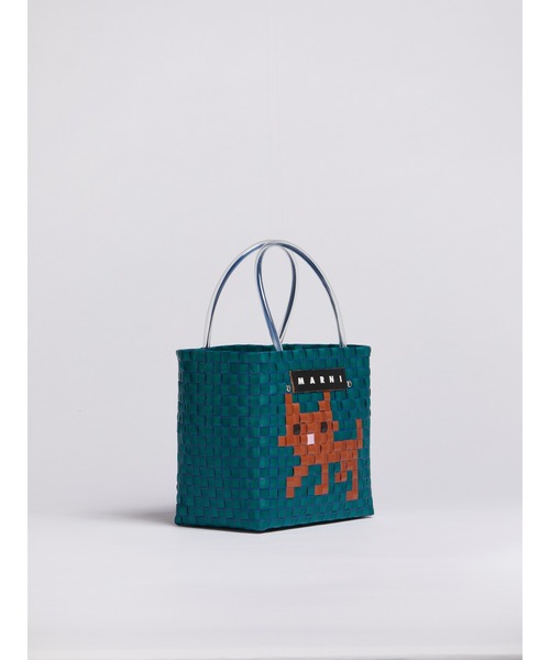 「MARNI MARKET」 かごバッグ FREE グリーン レディース_画像2