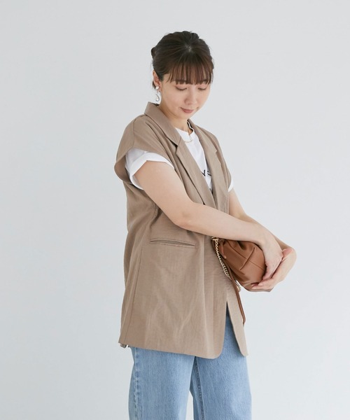「DOUX ARCHIVES」 ジャケット FREE ベージュ レディース_画像8