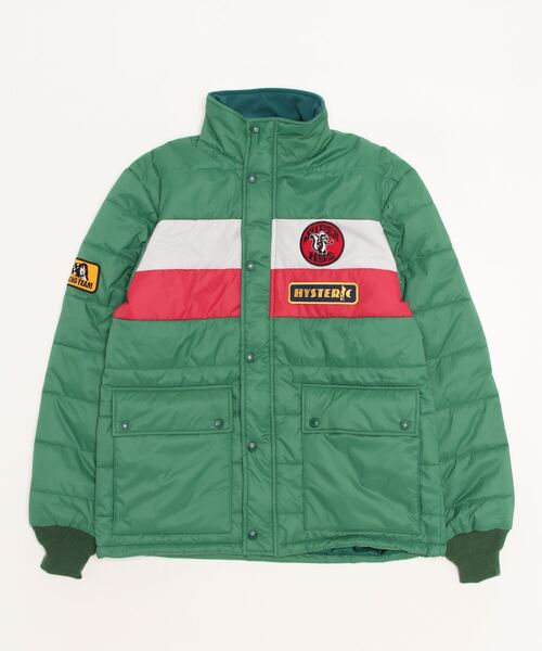 ヒステリックグラマー グリーン　ナイロンジャケット　メンズＳサイズ ヒステリックグラマー グリーン ナイロンジャケット メンズSサイズ