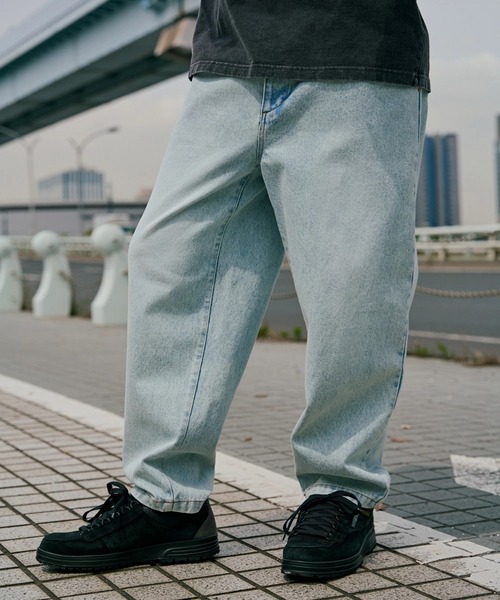 RVCA（ルーカ） ワイドパンツ ジーンズ メンズ 45862 デニムパンツ