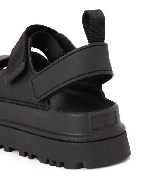 UGG ブラック スポーツサンダル サイズ7 UGG Australia（アグオーストラリア） 「UGG」 フラットサンダル 7