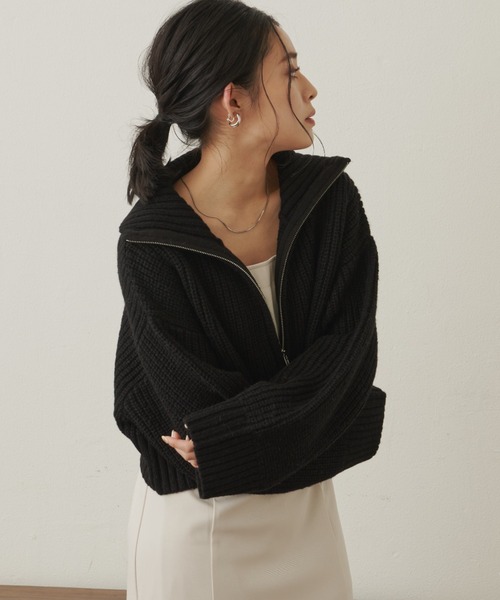 「VANNIE U」 ニットカーディガン FREE アイボリー レディース_画像5