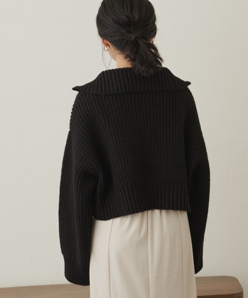 「VANNIE U」 ニットカーディガン FREE アイボリー レディース_画像8