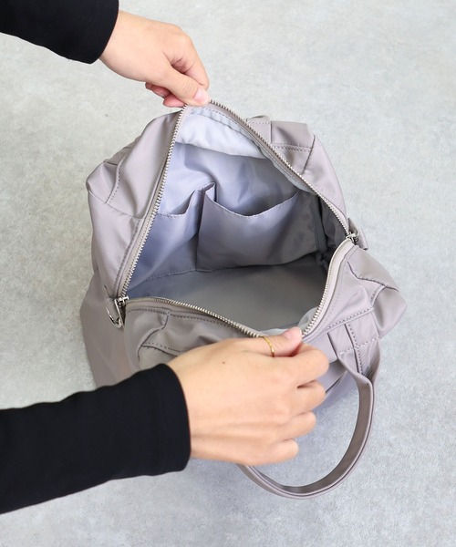 T・S・L ボストンバッグ ギャザーポケット2WAYボストンバッグ