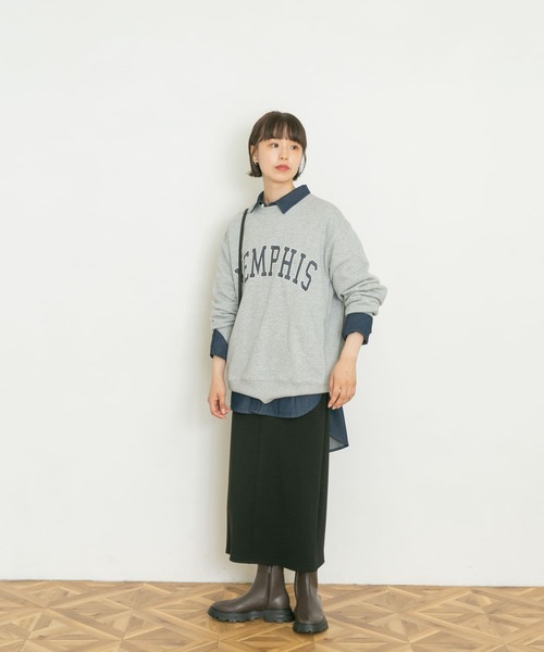 「UR Lab.」 スウェットカットソー FREE ブラック レディース_画像3