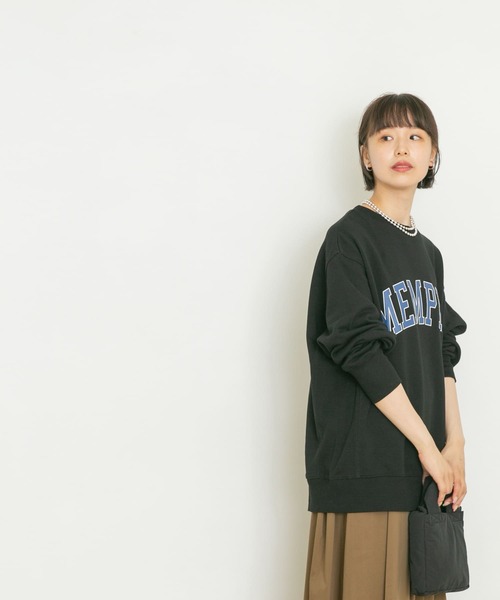 「UR Lab.」 スウェットカットソー FREE ブラック レディース_画像4