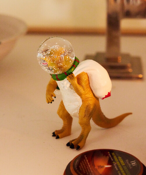 DULTON（ダルトン） インテリア DINOGLOBE PACHYCEPHALOSAURUS ダイナ