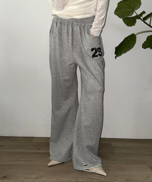 SHAGGIE（シャギー） ワイドパンツ スウェットパンツ ジャージ