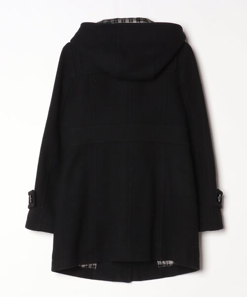 「BURBERRY BLUE LABEL」 ダッフルコート 38 ブラック レディース_画像2