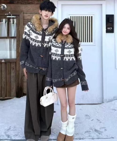 Sibra（シブラ） コート アウター ユニセックス対応／取り外し可ファー