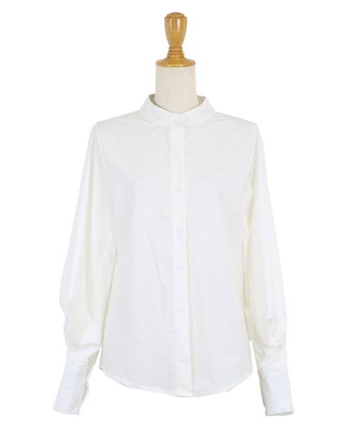 「BLUEEAST」 長袖ブラウス MEDIUM ブラック レディース_画像2