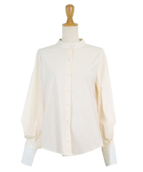 「BLUEEAST」 長袖ブラウス MEDIUM ブラック レディース_画像4