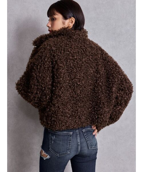 GYDA（ジェイダ） ブルゾン アウター プードルフェイクファーコート