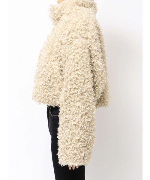 GYDA（ジェイダ） ブルゾン アウター プードルフェイクファーコート