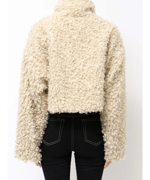 GYDA（ジェイダ） ブルゾン アウター プードルフェイクファーコート