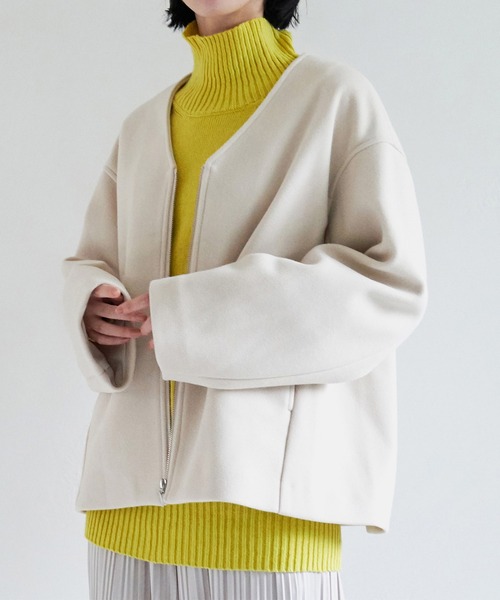 「for/c」 ブルゾン L グレー レディース_画像6