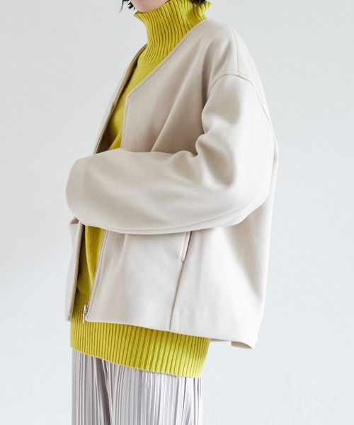 「for/c」 ブルゾン L グレー レディース_画像8