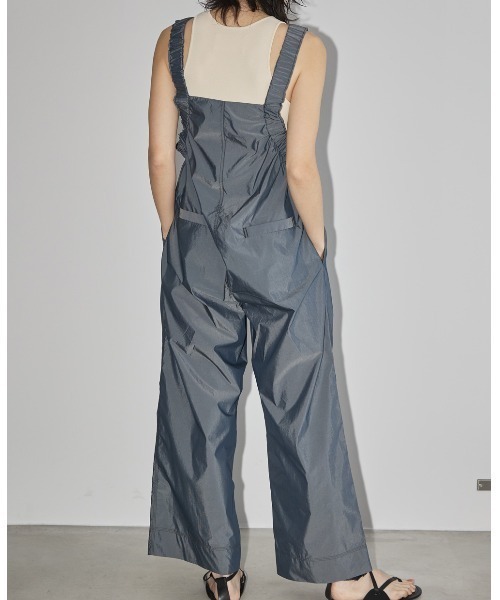 「TODAYFUL」 オールインワン 36inch インディゴブルー レディース_画像3