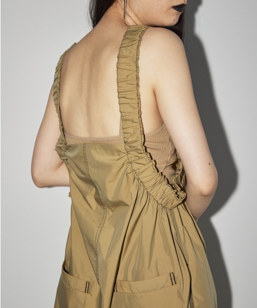 「TODAYFUL」 オールインワン 36inch インディゴブルー レディース_画像6