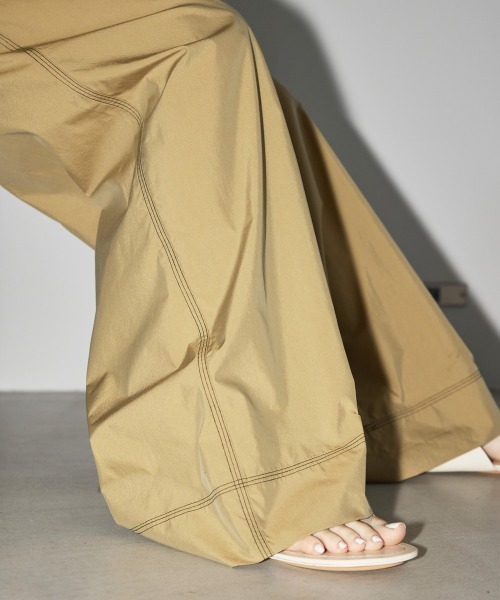 「TODAYFUL」 オールインワン 36inch インディゴブルー レディース_画像9