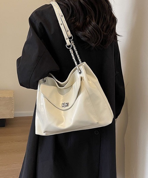 「NANEA」 2WAYバッグ フリー シルバー レディース_画像4