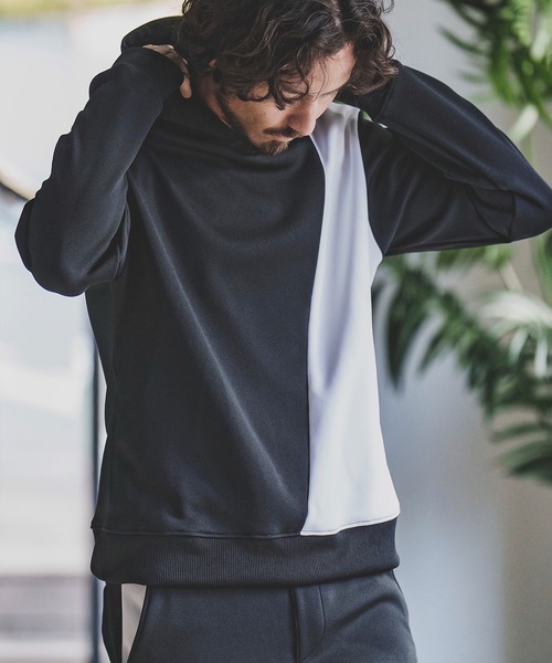 「felkod」 プルオーバーパーカー M ブラック×ブラック メンズ_画像9