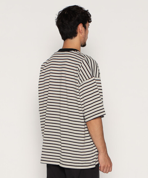 「DANTON」 半袖Tシャツ L ベージュ系その他2 メンズ_画像6