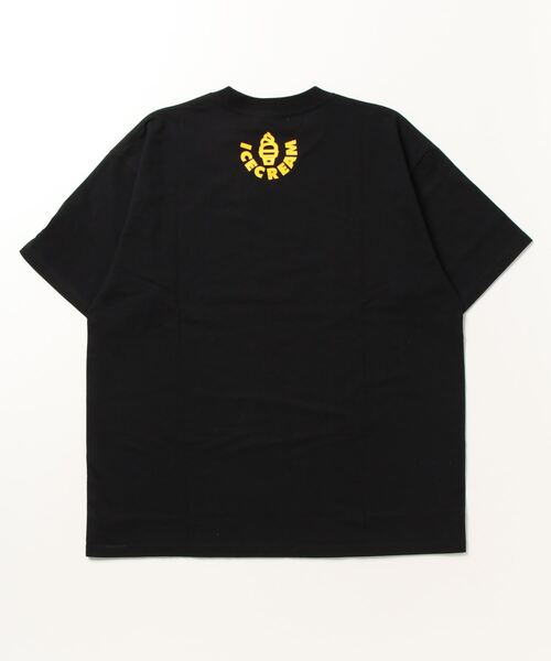 「ICECREAM」 半袖Tシャツ MEDIUM チャコールグレー メンズ_画像4