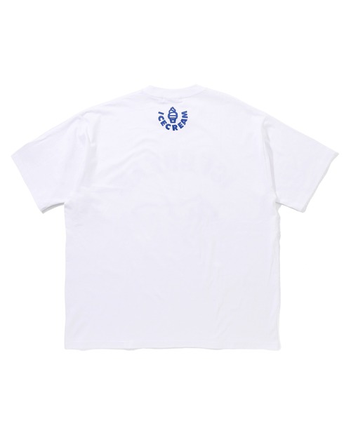 「ICECREAM」 半袖Tシャツ MEDIUM チャコールグレー メンズ_画像9