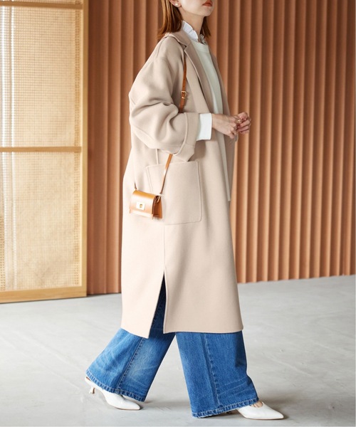 SLOBE IENA（スローブイエナ） チェスターコート 36 ブラウン