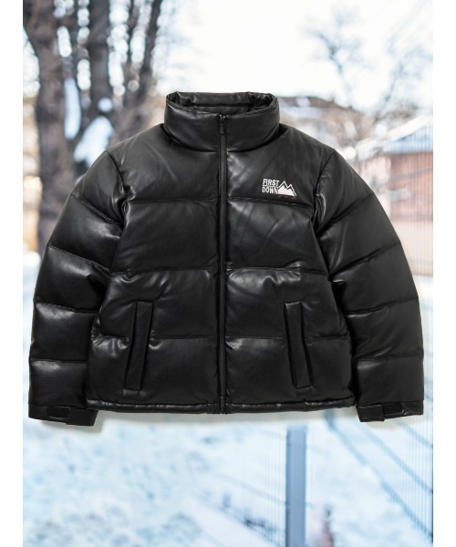 FIRST DOWN（ファーストダウン） ダウンジャケット ダウン 合成皮革