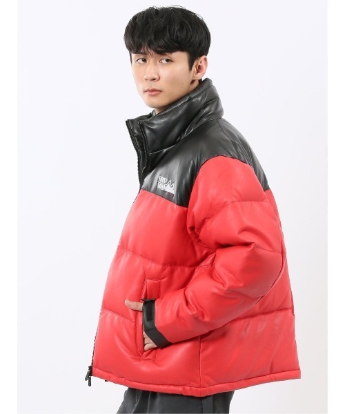 FIRST DOWN（ファーストダウン） ダウンジャケット ダウン 合成皮革