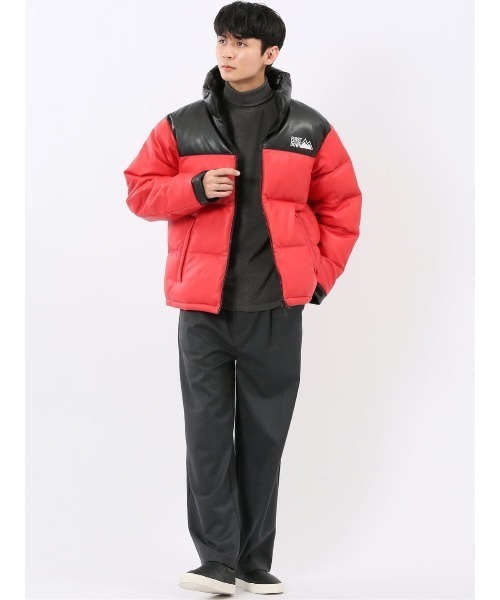 FIRST DOWN（ファーストダウン） ダウンジャケット ダウン 合成皮革