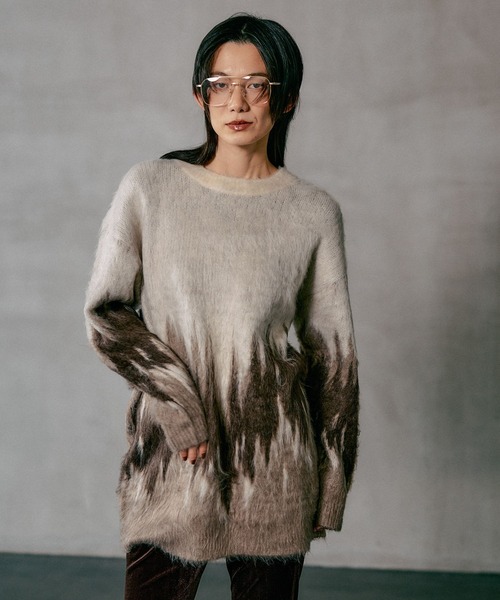 完売品　美品✨ELLIE エリー　グラデーション　ニット　セーター LEPSIM（レプシィム） ニット セーター グラデーションニット