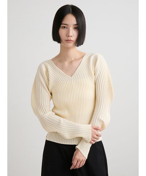 MIESROHE（ミースロエ） ニット セーター サステナブルウェーブ