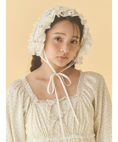 merry jenny（メリージェニー） lace frill headpiece : ZOZOTOWN