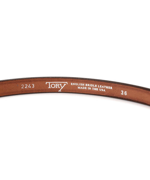 「TORY LEATHER」 ベルト 32 ブラウン メンズ_画像8