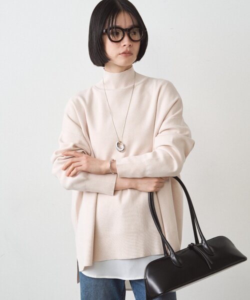 Loungedress（ラウンジドレス） ニット セーター 総針ハイネックニット