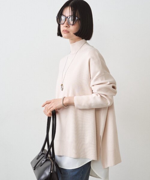 Loungedress（ラウンジドレス） ニット セーター 総針ハイネックニット