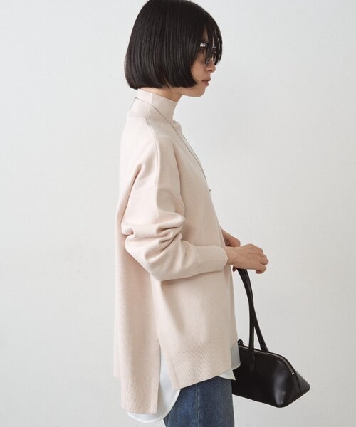 Loungedress（ラウンジドレス） ニット セーター 総針ハイネックニット