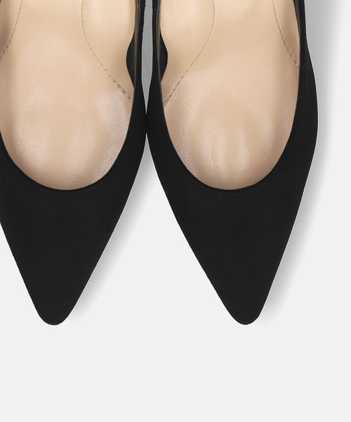 「MAMIAN」 パンプス 24.5cm チャコールグレー レディース_画像4