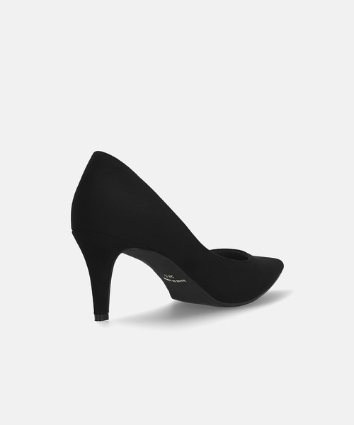 「MAMIAN」 パンプス 24.5cm チャコールグレー レディース_画像5